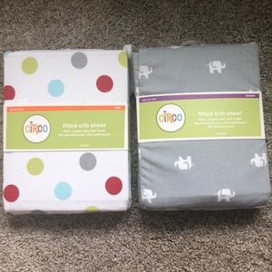 New! Circo fitted crib sheets
